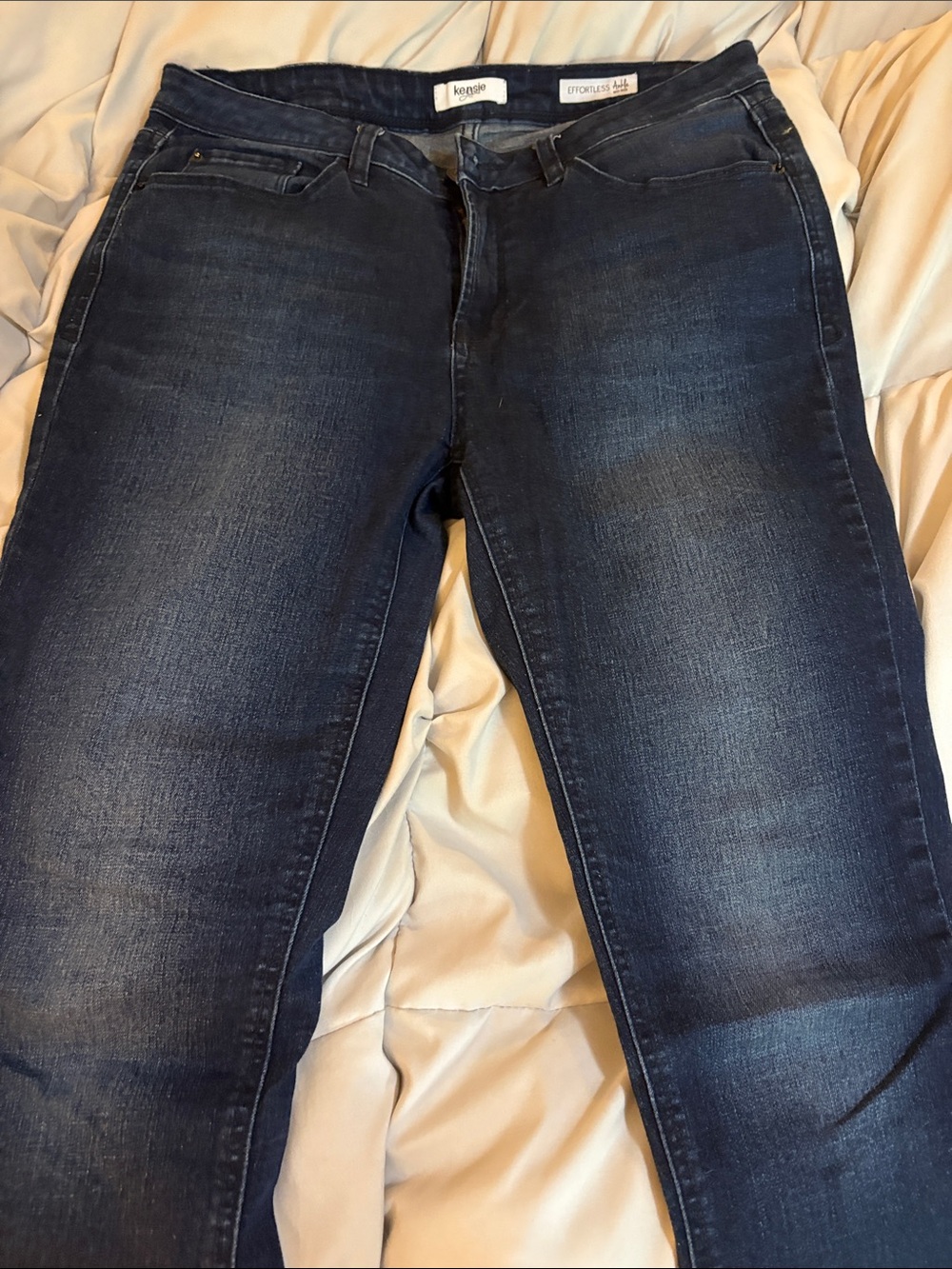 Kensie Women's Dark Indigo Skinny Jeans